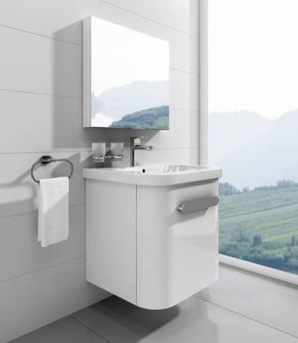 Купить Тумба Ravak Chrome SD 650 X000000637 под раковину глянцевая белая по низкой цене