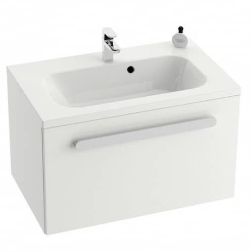 Купить Тумба Ravak Chrome SD 800 X000000534 под раковину глянцевая белая по низкой цене