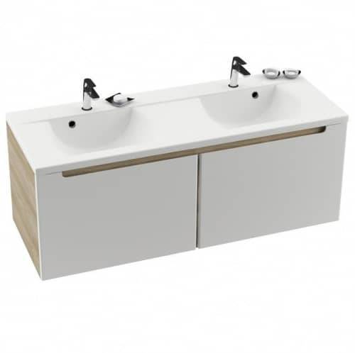 Купить Тумба Ravak Classic SD 1300 X000000943 под раковину латте/белый глянец по низкой цене
