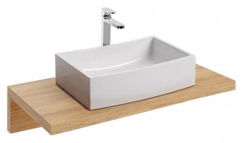 Купить Столешница Ravak под умывальник L 1000 1000x550x50 мм дуб по низкой цене