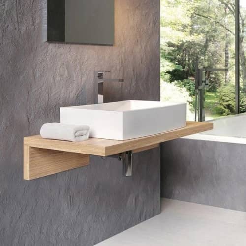 Купить Столешница Ravak под умывальник L 1000 1000x550x50 мм дуб по низкой цене