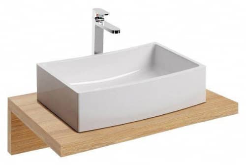 Купить Столешница Ravak под умывальник L 800 800x550x50 мм дуб по низкой цене