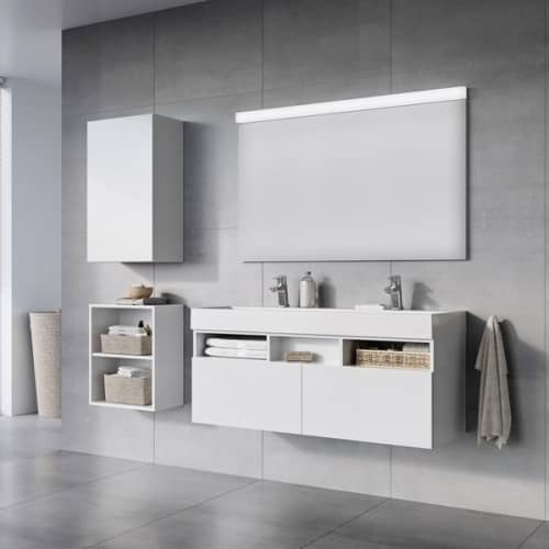 Купить Зеркало Ravak Natural 1200 X000001058 белое по низкой цене