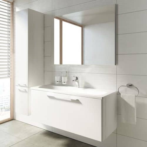 Купить Шкаф-пенал Ravak Ring SB 300 X000000771 L белый по низкой цене