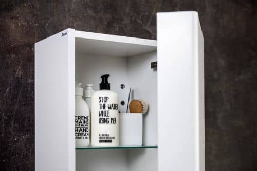 Купить Шкаф-пенал Ravak Ring SB 300 X000000771 L белый по низкой цене