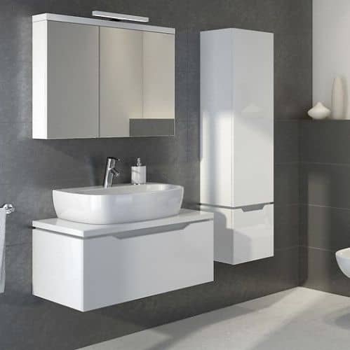 Купить Тумба Cersanit Street Fusion 70 B-SU-SFU70-CAS под раковину белая по низкой цене