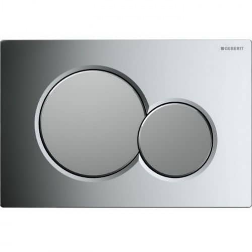 Купить Клавиша смыва Geberit Sigma 01 глянцевый и матовый хром по низкой цене