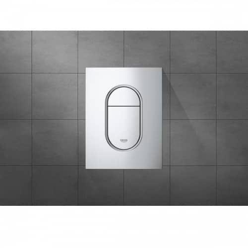 Купить Клавиша смыва Grohe Arena Cosmopolitan 37624000 размер S хром по низкой цене
