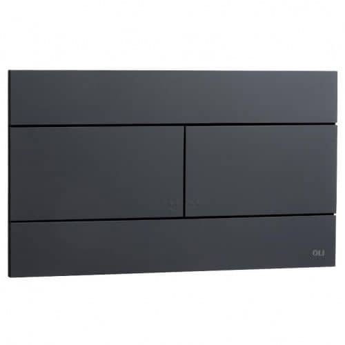 Купить Клавиша Oli Slim 659055 смыва механическая черная по низкой цене