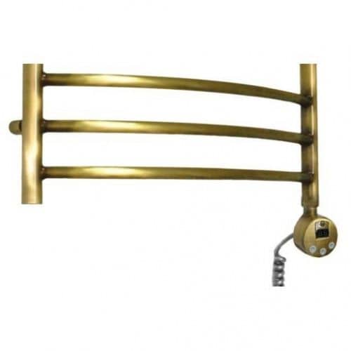 Купить Полотенцесушитель Domoterm Калипсо бронза П10 электрический, правое подключение 500х800 мм по низкой цене