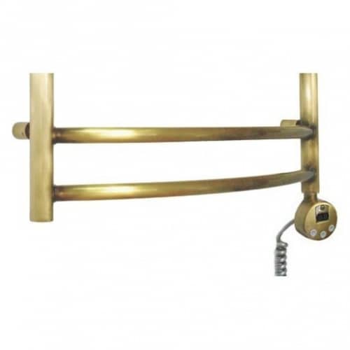 Купить Полотенцесушитель Domoterm Калипсо бронза П12 электрический, правое подключение 500х985 мм по низкой цене