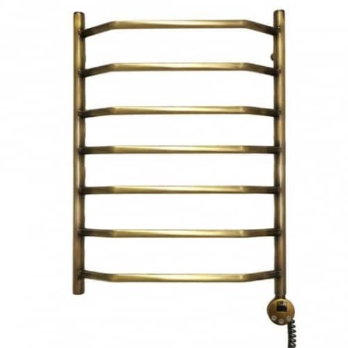 Купить Полотенцесушитель Domoterm Лаура бронза П7 электрический, правое подключение 500х700 мм по низкой цене