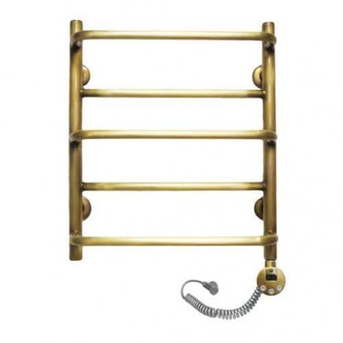 Купить Полотенцесушитель Domoterm Орфей бронза П5 электрический, правое подключение 500х700 мм по низкой цене