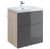 тумба cersanit smart 60 b-su-sma-co60/gr под раковину ясень/серый Купить Тумба Cersanit Smart 60 B-SU-SMA-CO60/Gr под раковину Ясень/серый по низкой цене