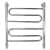 Купить Полотенцесушитель Energy Sonata водяной 60х50 см по низкой цене