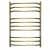Купить Полотенцесушитель Domoterm Лаура бронза П10 водяной 600х800 мм по низкой цене