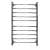Купить Полотенцесушитель Domoterm Аврора DMT 109-10 электрический, правое подключение 500х900 мм по низкой цене