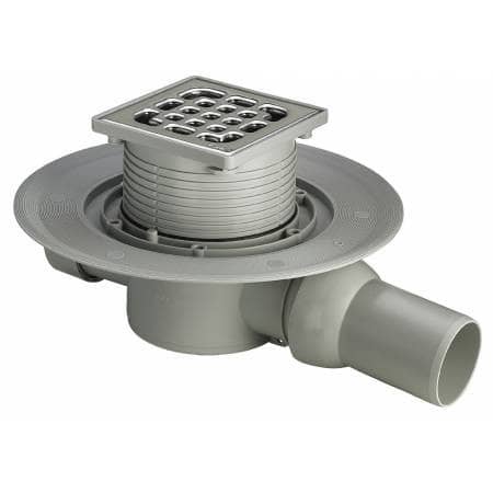 Купить Трап Viega X1 с дизайн-решеткой 10х10см нерж.сталь 557119 4935.1 по низкой цене