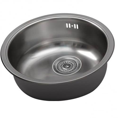 Купить Мойка Zigmund & Shtain Kreis 435.8 кухонная стальная Полированная по низкой цене