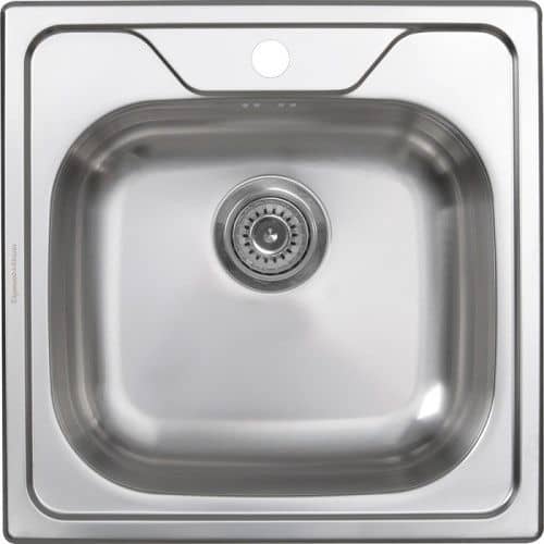 Купить Мойка Zigmund & Shtain Platz 500.6 кухонная стальная Полированная по низкой цене