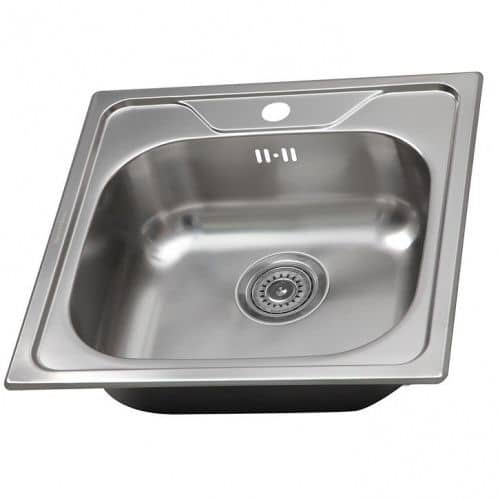 Купить Мойка Zigmund & Shtain Platz 500.6 кухонная стальная Полированная по низкой цене