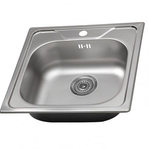 Купить Мойка Zigmund & Shtain Platz 500.6 кухонная стальная Сатин по низкой цене