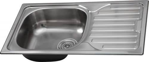 Купить Мойка Zigmund & Shtain Rechteck 765.6 кухонная стальная полированная по низкой цене
