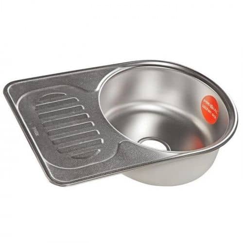 Купить Мойка Premial 6745 кухонная стальная матовая 0,8 мм по низкой цене