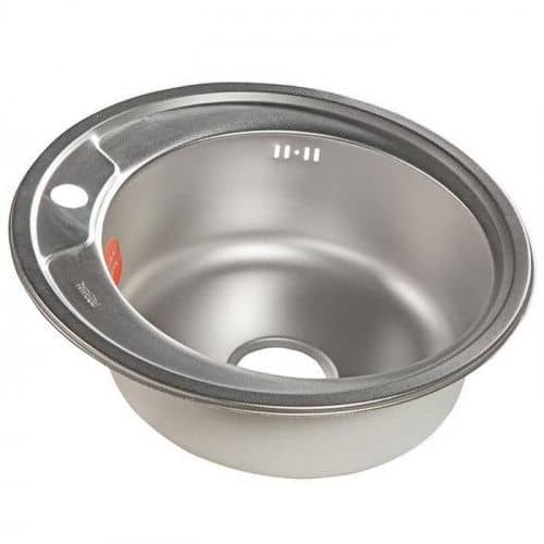 Купить Мойка Premial 4949 кухонная стальная декор сеточка 0,8 мм по низкой цене