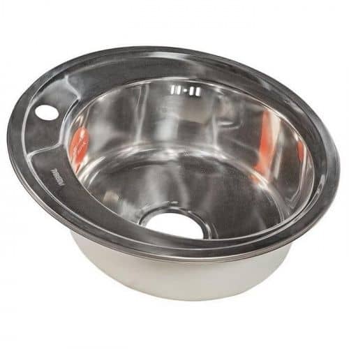 Купить Мойка Premial 4949 кухонная стальная полированная 0,8 мм по низкой цене