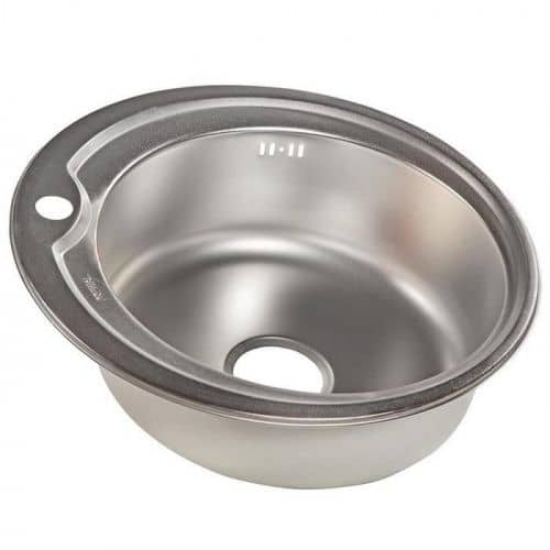 Купить Мойка Premial 5151 кухонная стальная матовая 0,8 мм по низкой цене