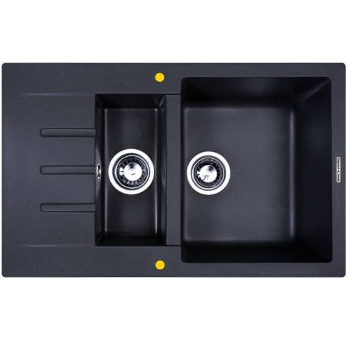 Купить Мойка Zigmund & Shtain Rechteck 775.2 кухонная гранитная Темная скала по низкой цене