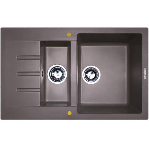 Купить Мойка Zigmund & Shtain Rechteck 775.2 кухонная гранитная Швейцарский шоколад по низкой цене