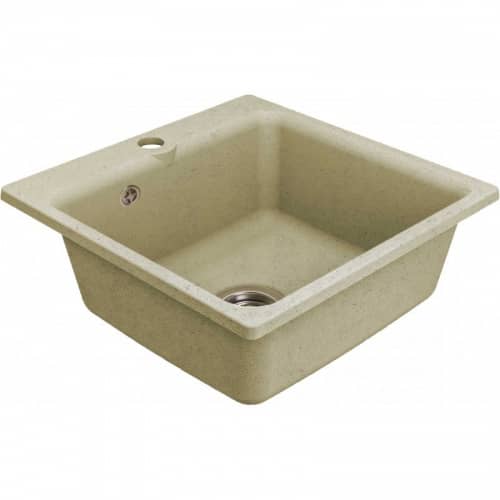 Купить Мойка GranFest Smart GF-SM430 430 кухонная композитная песочная 432х432 мм по низкой цене