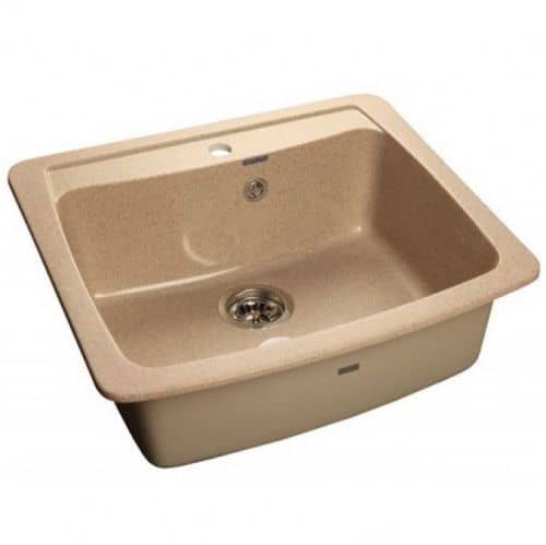 Купить Мойка GranFest Standart GF-S605 кухонная композитная песочная 604х515 мм по низкой цене