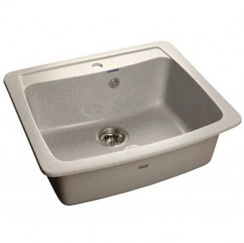 Купить Мойка GranFest Standart GF-S605 кухонная композитная серая 604х515 мм по низкой цене