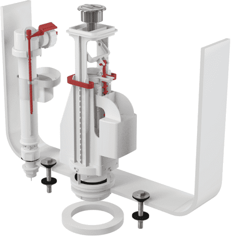Купить Комплект Alca Plast SA08AS выпускной 1/2 дюйма с двойной кнопкой по низкой цене