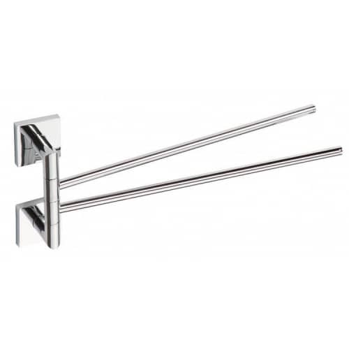 Купить Полотенцедержатель Bemeta Beta 132204102 двойной поворотный хром по низкой цене