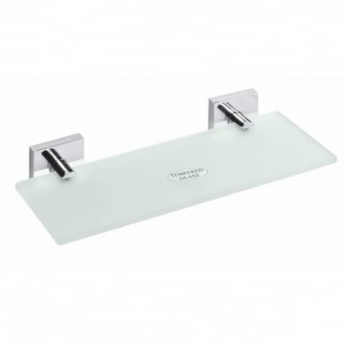 Купить Полочка Bemeta Beta стеклянная 132122042 хром по низкой цене