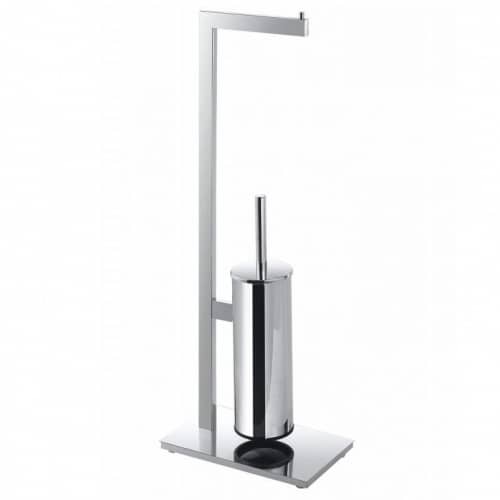 Купить Стойка Bemeta Beta с держателем туалетной бумаги и ёршиком 132836012 хром по низкой цене