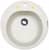 Купить Мойка Zigmund & Shtain Kreis 505 кухонная гранитная Каменная соль по низкой цене