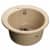 мойка granfest rondo gf-r450 кухонная композитная бежевая d443 мм Купить Мойка GranFest Rondo GF-R450 кухонная композитная бежевая D443 мм по низкой цене