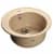 мойка granfest rondo gf-r510 кухонная композитная песочная d508 мм Купить Мойка GranFest Rondo GF-R510 кухонная композитная песочная D508 мм по низкой цене