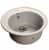 мойка granfest rondo gf-r510 кухонная композитная серая d508 мм Купить Мойка GranFest Rondo GF-R510 кухонная композитная серая D508 мм по низкой цене