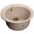 мойка granfest rondo gf-r520 кухонная композитная белая d518 мм Купить Мойка GranFest Rondo GF-R520 кухонная композитная белая D518 мм по низкой цене