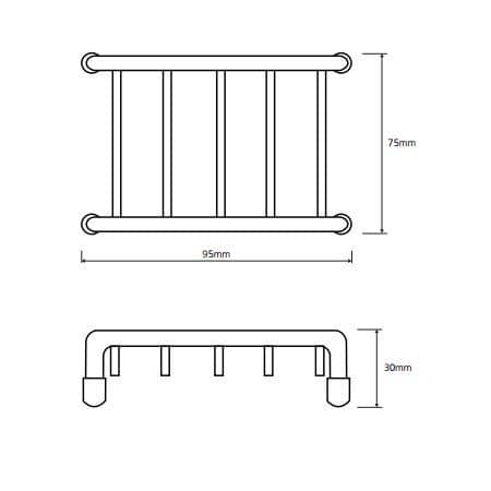 Купить Мыльница Bemeta Cytro 104708182 хром по низкой цене