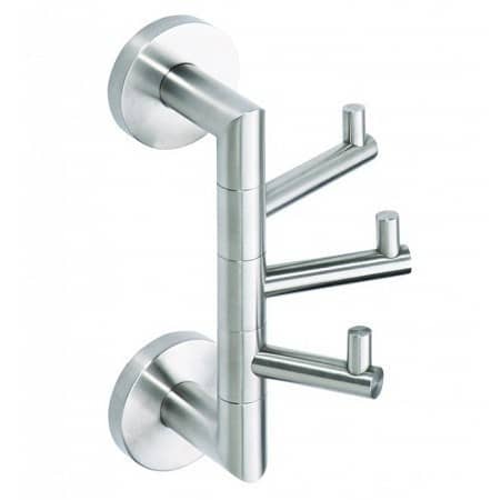 Купить Крючок Bemeta Neo для ванной 104206075 тройной поворотный хром по низкой цене