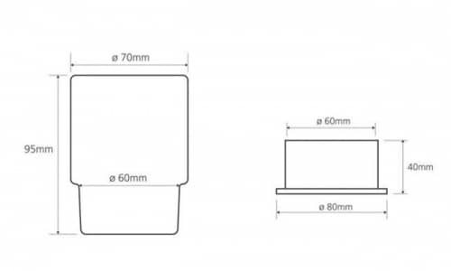 Купить Держатель зубных щеток со стаканом Bemeta Omega 138110061 хром по низкой цене