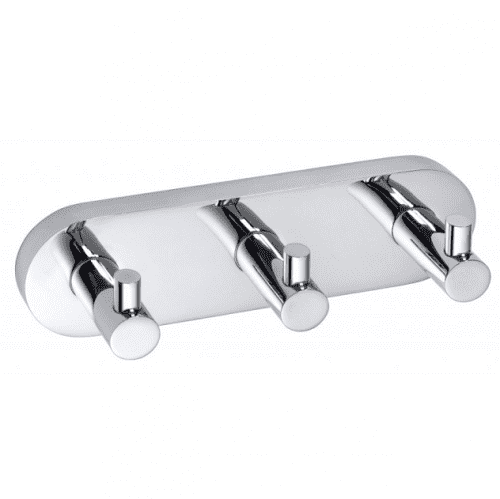 Купить Планка Bemeta Omega с тремя крючками 104405232 хром по низкой цене