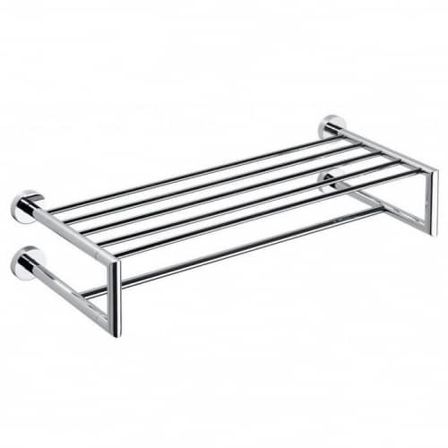 Купить Полотенцедержатель Bemeta Omega с полкой 104205102 хром по низкой цене